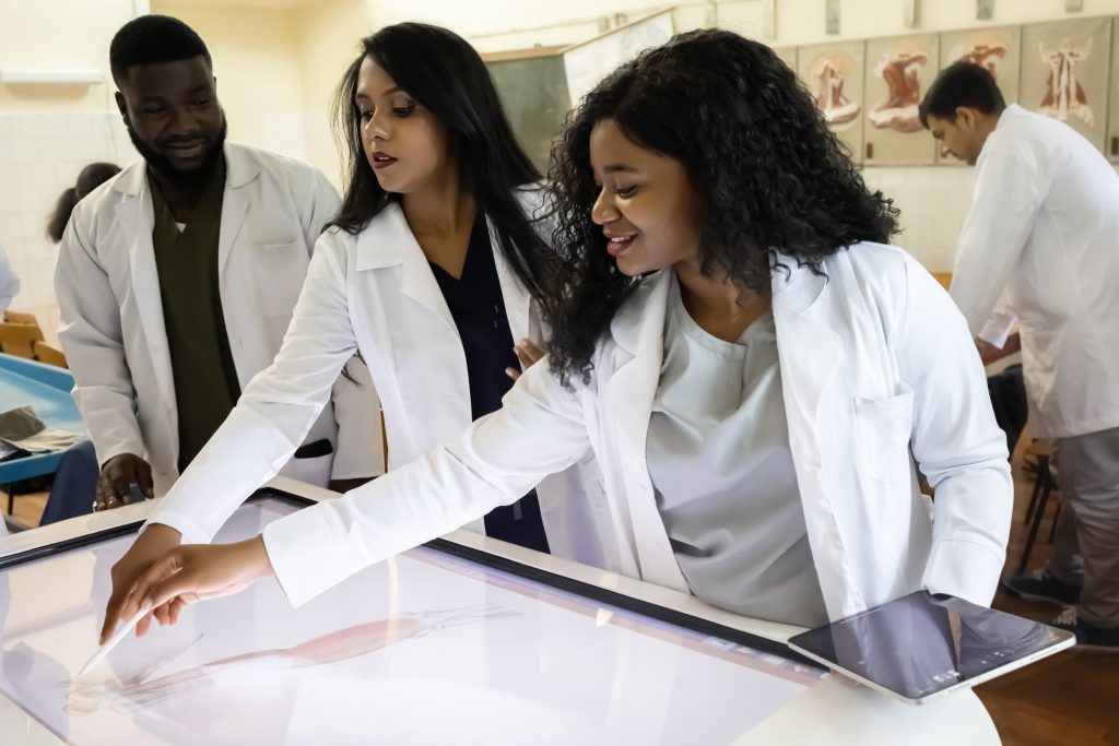 Team of medical student